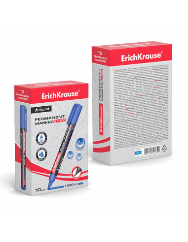 MARCADOR PERMANENTE CON TINTA LÍQUIDA LP-600...