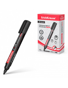 MARCADOR PERMANENTE CON TINTA LÍQUIDA LP-600 COLOR NEGRO ERICH KRAUSE 48769 2