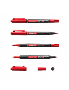 MARCADOR PERMANENTE DOBLE PUNTA DOUBLE P-80 2