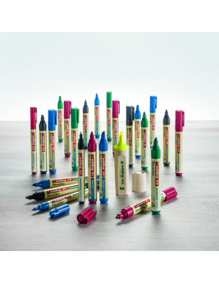 MARCADOR PERMANENTE EDDING ECOLINE 21 COLOR ROJO EDDING 21-002