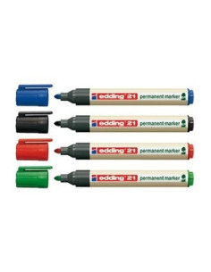 MARCADOR PERMANENTE EDDING ECOLINE 21 COLOR VERDE EDDING 21-004