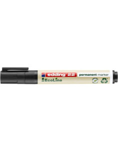 MARCADOR PERMANENTE EDDING ECOLINE 22 COLOR NEGRO EDDING 22-001 2