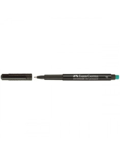 MARCADOR PERMANENTE MULTIMARK PUNTA FINA NEGRO FABER CASTELL 151399