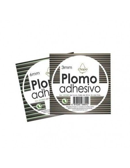 PLOMO ADHESIVO EN ROLLO 6MM