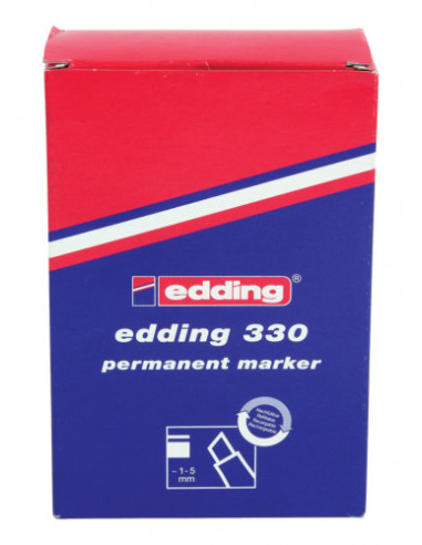 MARCADOR PERMANENTE PUNTA BISELADA 1-5MM 330...