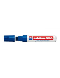 MARCADOR PERMANENTE PUNTA BISELADA 5-16MM 850 AZUL EDDING 850-03