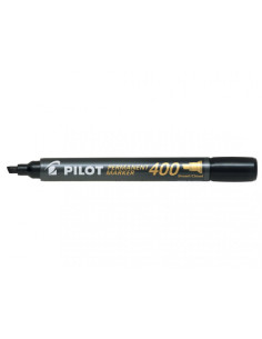 MARCADOR PERMANENTE PUNTA BISELADA SCA-400 NEGRO PILOT SCA-400-B