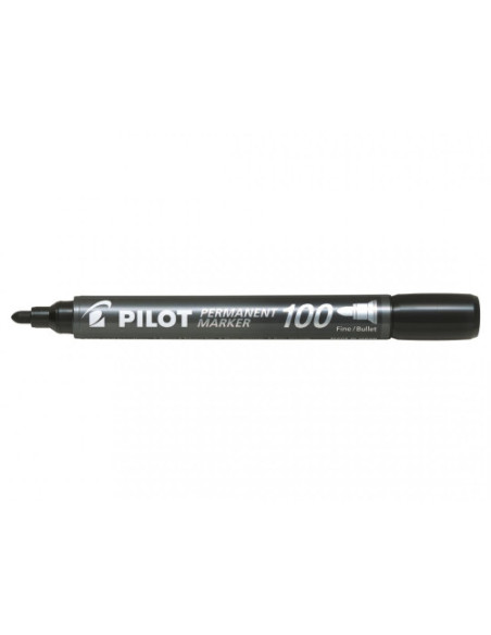 MARCADOR PERMANENTE PUNTA CONICA SCA-100 NEGRO PILOT SCA-100-B
