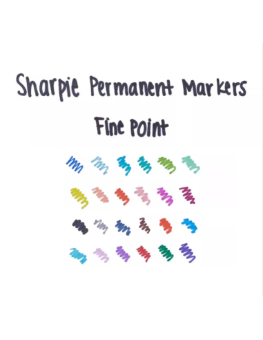 MARCADOR PERMANENTE SHARPIE AZUL PAPERMATE...