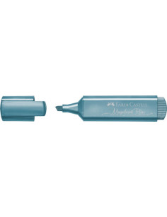 MARCADOR TEXTLINER "METÁLICO" COLOR: AZUL FABER CASTELL 154647 2