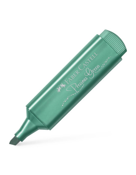 MARCADOR TEXTLINER "METÁLICO" COLOR: VERDE FABER CASTELL 154639