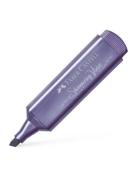 MARCADOR TEXTLINER "METÁLICO" COLOR: VIOLETA FABER CASTELL 154678
