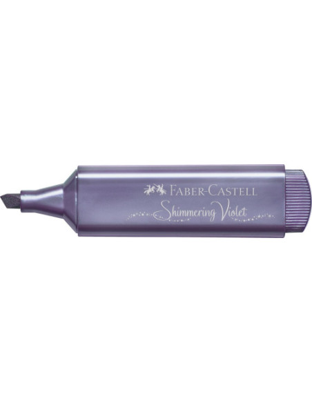 MARCADOR TEXTLINER "METÁLICO" COLOR: VIOLETA FABER CASTELL 154678