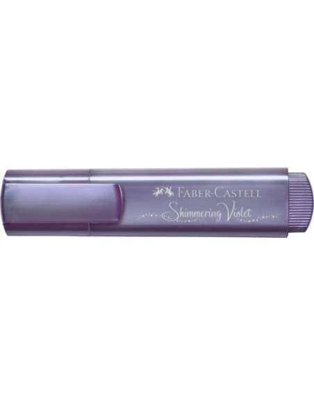 MARCADOR TEXTLINER "METÁLICO" COLOR: VIOLETA FABER CASTELL 154678