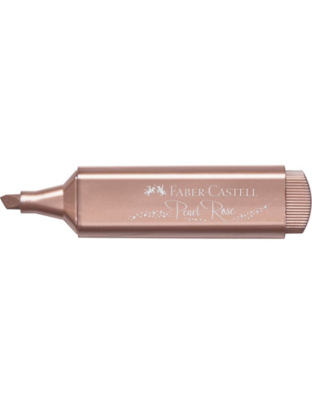 MARCADOR TEXTLINER "METÁLICO". COLOR: ORO ROSA. FABER CASTELL 154626