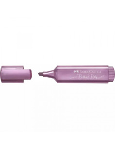 MARCADOR TEXTLINER "METÁLICO". COLORES: RUBÍ. FABER CASTELL 154691