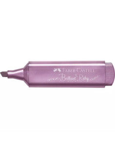 MARCADOR TEXTLINER "METÁLICO". COLORES: RUBÍ. FABER CASTELL 154691 2