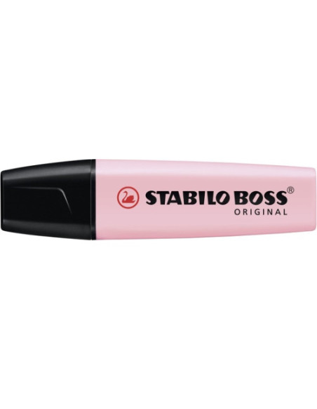 MARCADOR.FLUORESCENTE BOSS TRAZO 2/5MM. ROSA PASTEL STABILO 70/129