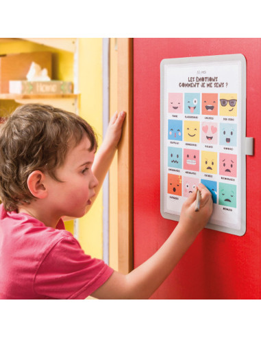 MARCO PORTA NOTAS ADHESIVO MAGNETO A4 CON...