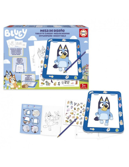 MESA DE DISEÑO BLUEY EDUCA BORRAS 20005