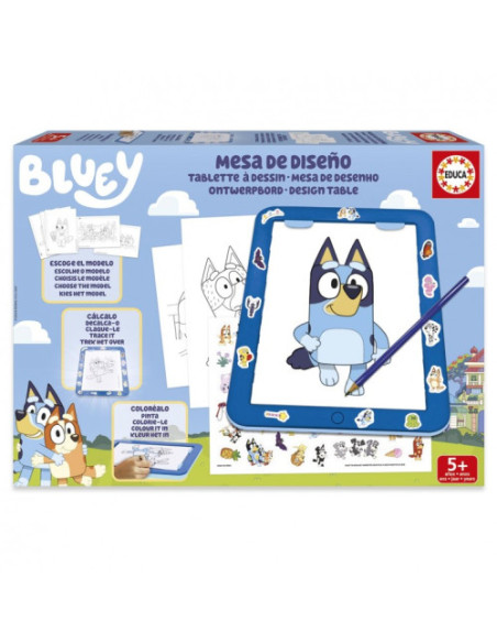MESA DE DISEÑO BLUEY EDUCA BORRAS 20005