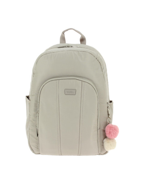 MOCHILA ARLET BEIGE PARA PORTATIL 14" TOTTO MA04ARL001-22100-T11