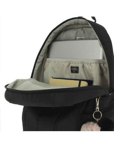 MOCHILA ARLET NEGRO PARA PORTATIL 14" TOTTO...