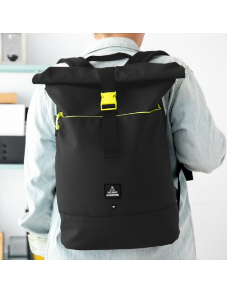 MOCHILA BACKPACK - LIFE CAN BE AN ADVENTURE MR.WONDERFUL WOA11126EM