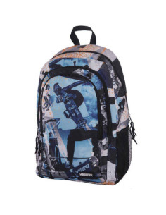 MOCHILA DOBLE UNKEEPER SKATE BOARDING 32
