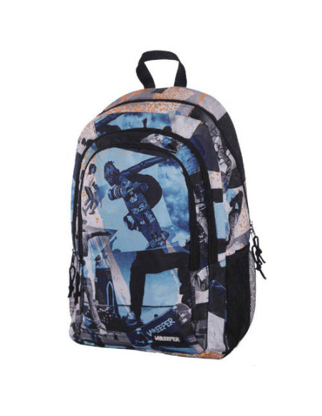 MOCHILA DOBLE UNKEEPER SKATE BOARDING 32