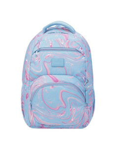 MOCHILA ECO-FRIENDLY ESTAMPADO VERDE Y ROSA - TRACER 4 TOTTO MA04TRC004-2210G-3JX