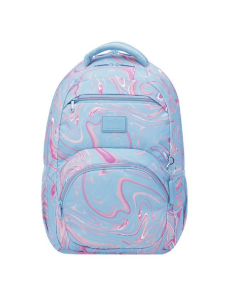MOCHILA ECO-FRIENDLY ESTAMPADO VERDE Y ROSA - TRACER 4 TOTTO MA04TRC004-2210G-3JX