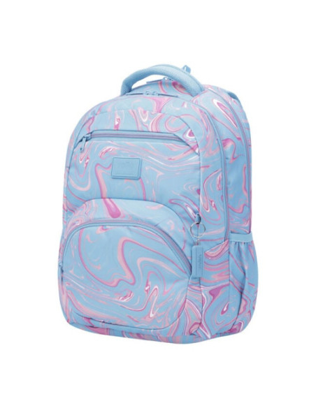 MOCHILA ECO-FRIENDLY ESTAMPADO VERDE Y ROSA - TRACER 4 TOTTO MA04TRC004-2210G-3JX