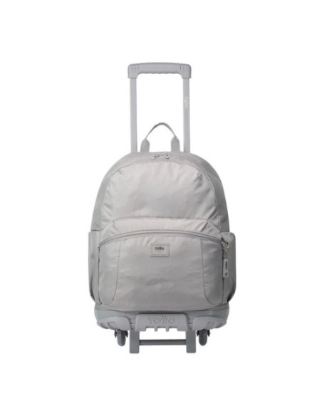 MOCHILA ESCOLAR CON RUEDAS COLOR GRIS - TRIK TOTTO MA03TKI003-23100-G78