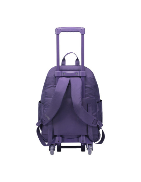 MOCHILA ESCOLAR CON RUEDAS COLOR MORADO - TRIK  TOTTO MA03TKI003-23100-M4R