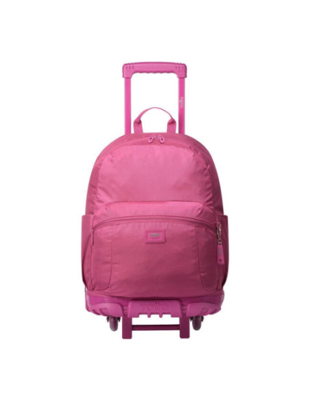 MOCHILA ESCOLAR CON RUEDAS COLOR ROSA - TRIK TOTTO MA03TKI003-23100-M89