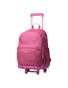 MOCHILA ESCOLAR CON RUEDAS COLOR ROSA - TRIK TOTTO MA03TKI003-23100-M89 2