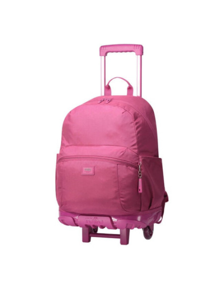 MOCHILA ESCOLAR CON RUEDAS COLOR ROSA - TRIK TOTTO MA03TKI003-23100-M89