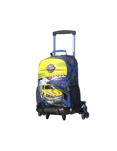 MOCHILA ESCOLAR CON RUEDAS GRANDE DE CARRERAS...