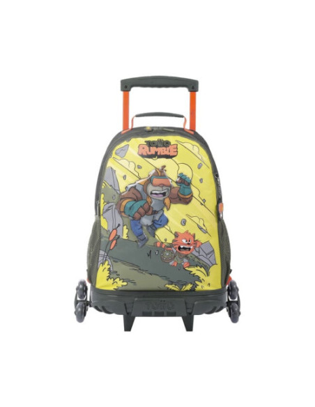 MOCHILA ESCOLAR CON RUEDAS GRANDE DE CARTOONS TOTTO MJ03BWM003-2310-4DJL