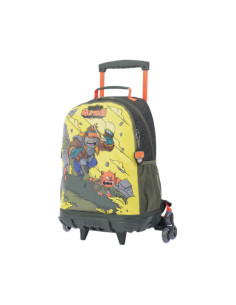 MOCHILA ESCOLAR CON RUEDAS GRANDE DE CARTOONS TOTTO MJ03BWM003-2310-4DJL 2