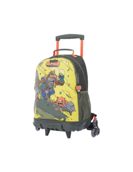 MOCHILA ESCOLAR CON RUEDAS GRANDE DE CARTOONS TOTTO MJ03BWM003-2310-4DJL