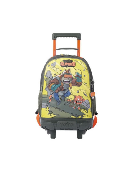 MOCHILA ESCOLAR CON RUEDAS MEDIANA DE CARTOONS TOTTO MJ03BWM005-2310-4DJM