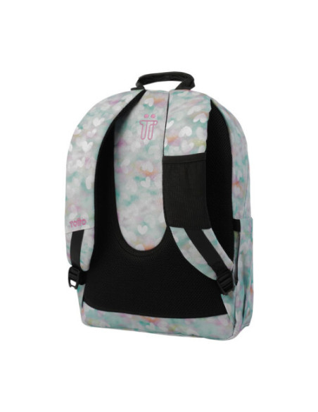 MOCHILA ESCOLAR CORAZONES PASTEL TOTTO MA04ECO001-23110-4HX