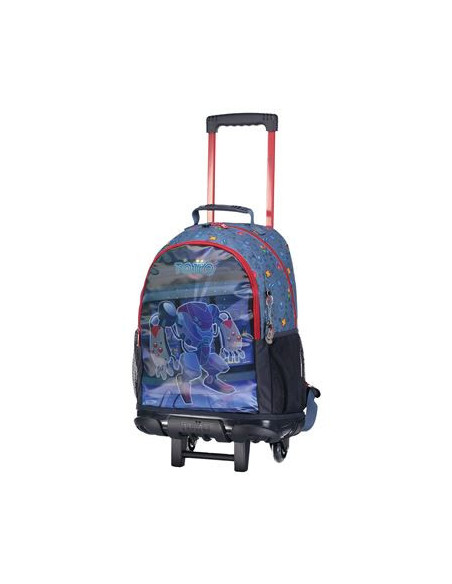 MOCHILA ESCOLAR GRANDE 3 RUEDAS - ATLAS TOTTO MJ03ATA003-2210-2JW