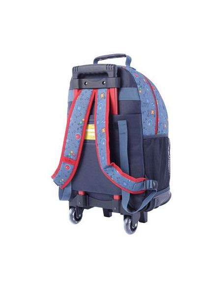 MOCHILA ESCOLAR GRANDE 3 RUEDAS - ATLAS TOTTO MJ03ATA003-2210-2JW
