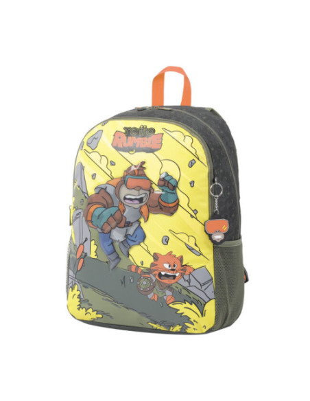 MOCHILA ESCOLAR GRANDE DE CARTOONS TOTTO MJ04BWM003-2310-4DJL