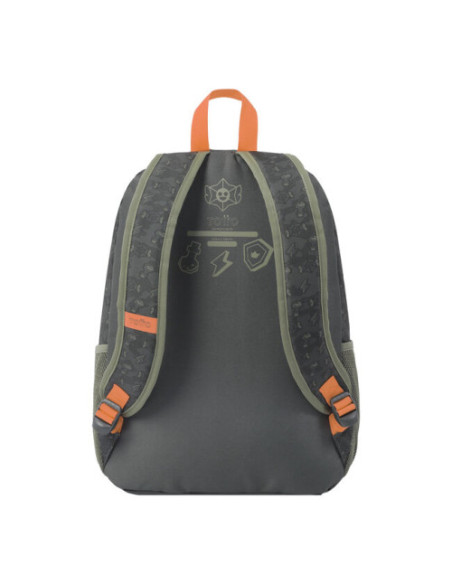 MOCHILA ESCOLAR GRANDE DE CARTOONS TOTTO MJ04BWM003-2310-4DJL