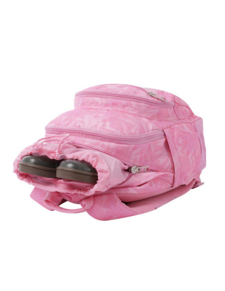 MOCHILA ESCOLAR PALMERAS ROSAS - CRAYOLES TOTTO MA04ECO029-2210N-8IE