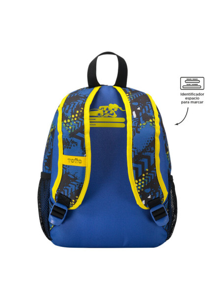 MOCHILA ESCOLAR PEQUEÑA DE CARRERAS DE COCHES TOTTO MJ04VLC001-2310-6J7S
